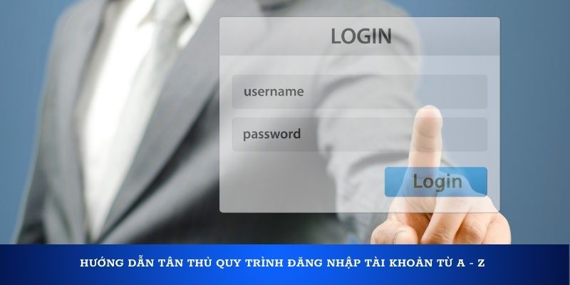 Người chơi có thể tiến hành đăng nhập sau khi kết thúc quy trình tạo lập